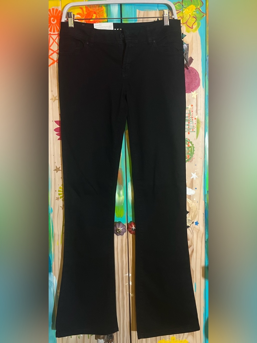 LC Lauren Conrad Black Flare Jeans